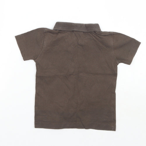 My little bear Baby Brown   Basic T-Shirt Size 9-12 Months