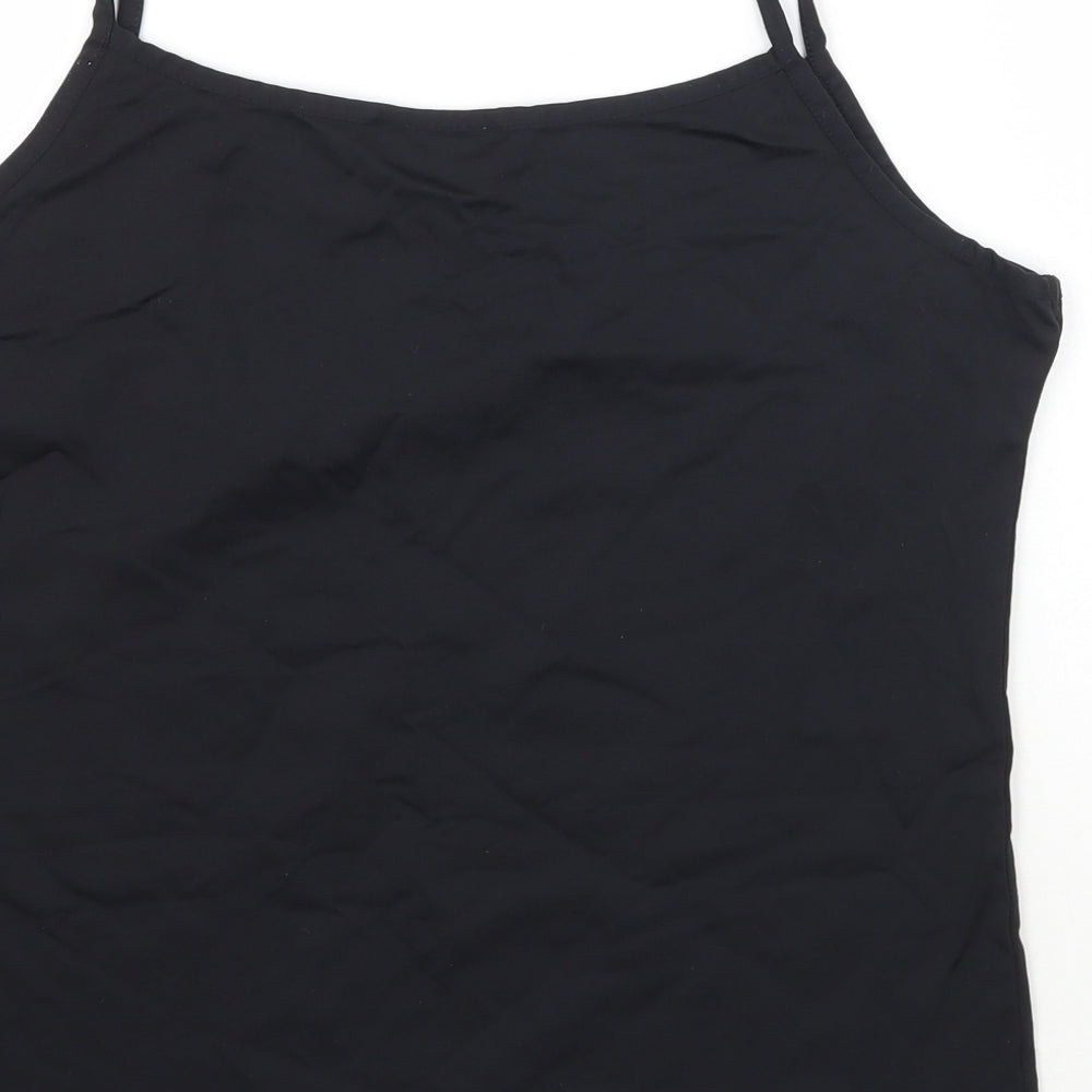 Wallis Womens Black   Basic Tank Size 12