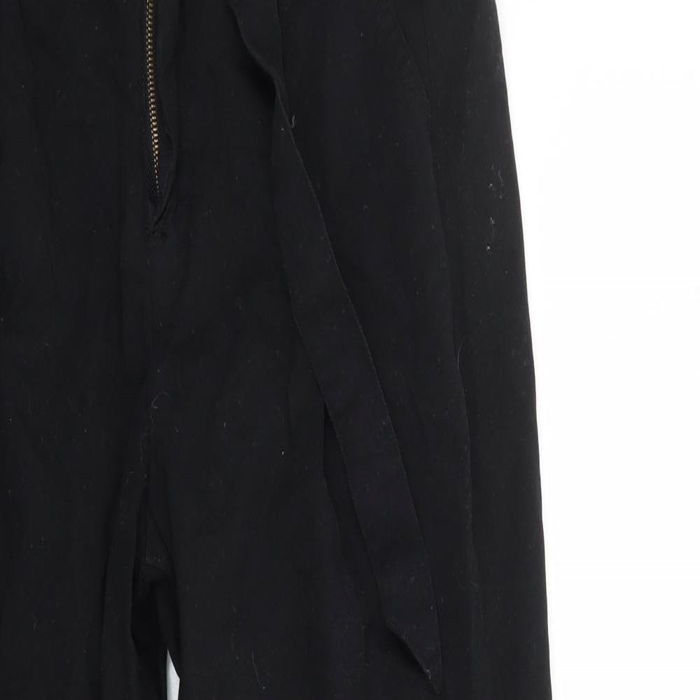 Just fab Womens Black   Trousers  Size 27 L27 in