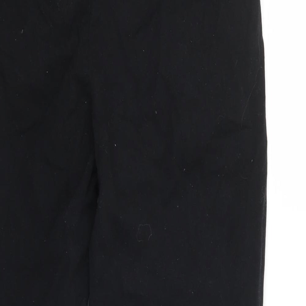 Just fab Womens Black   Trousers  Size 27 L27 in