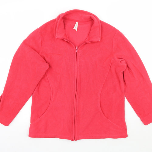 Marks and Spencer Womens Pink   Jacket Coat Size 16