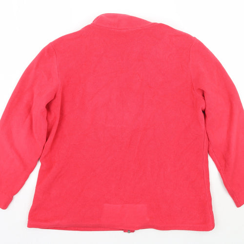 Marks and Spencer Womens Pink   Jacket Coat Size 16