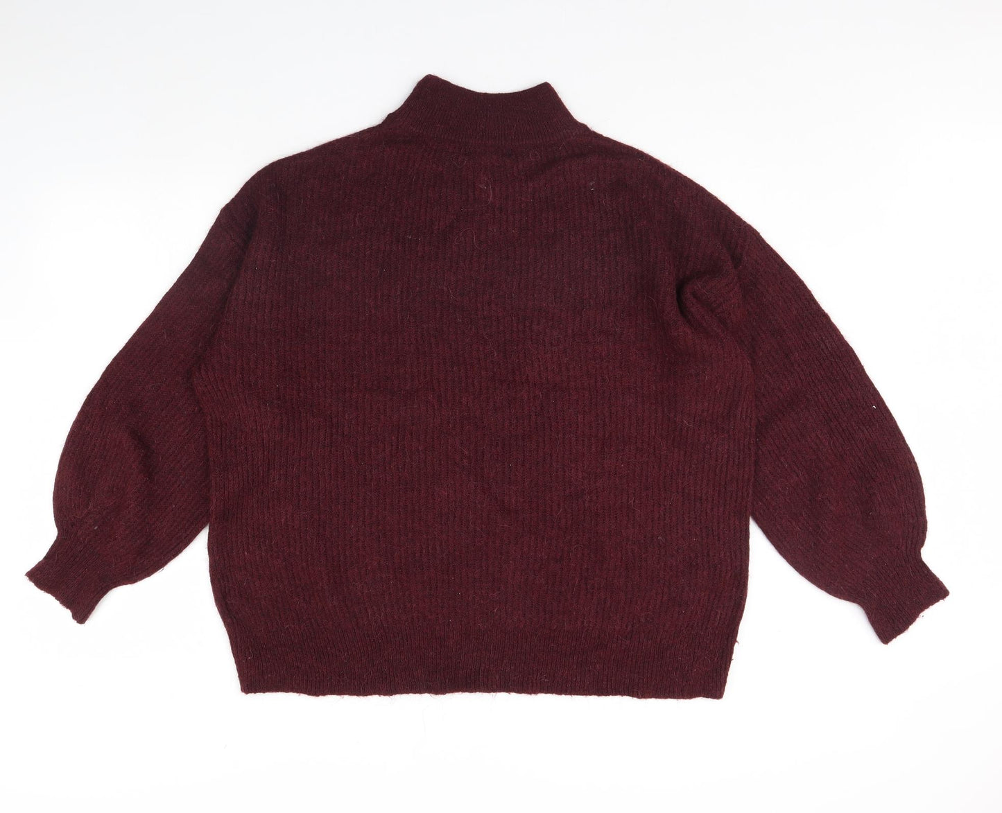 New Look Womens Red   Pullover Jumper Size L