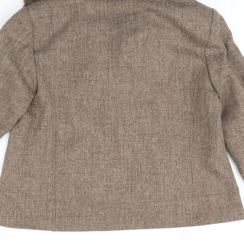 Brandtex Womens Brown   Jacket  Size 10