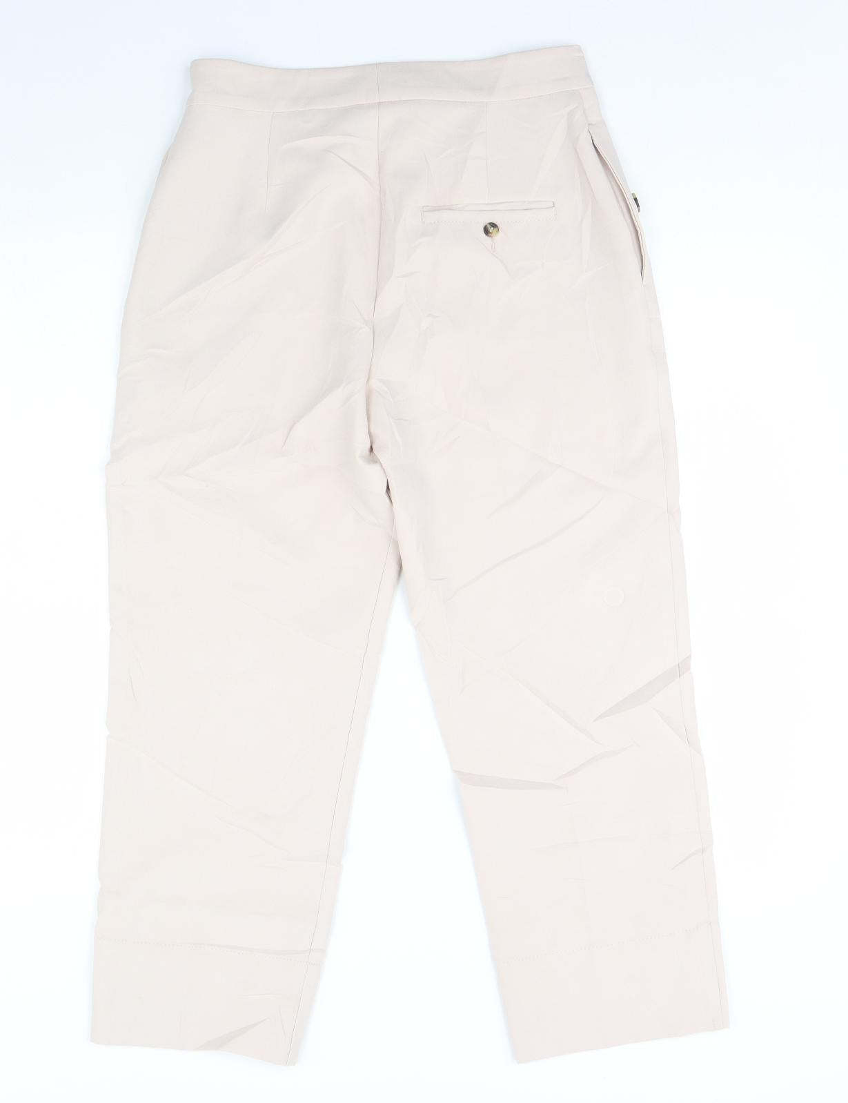m&s Womens Pink   Trousers  Size 8 L27 in