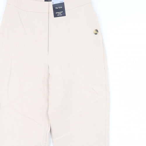 m&s Womens Pink   Trousers  Size 8 L27 in