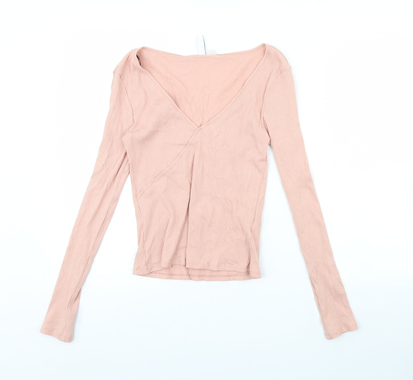 Divided Womens Pink   Basic Blouse Size L