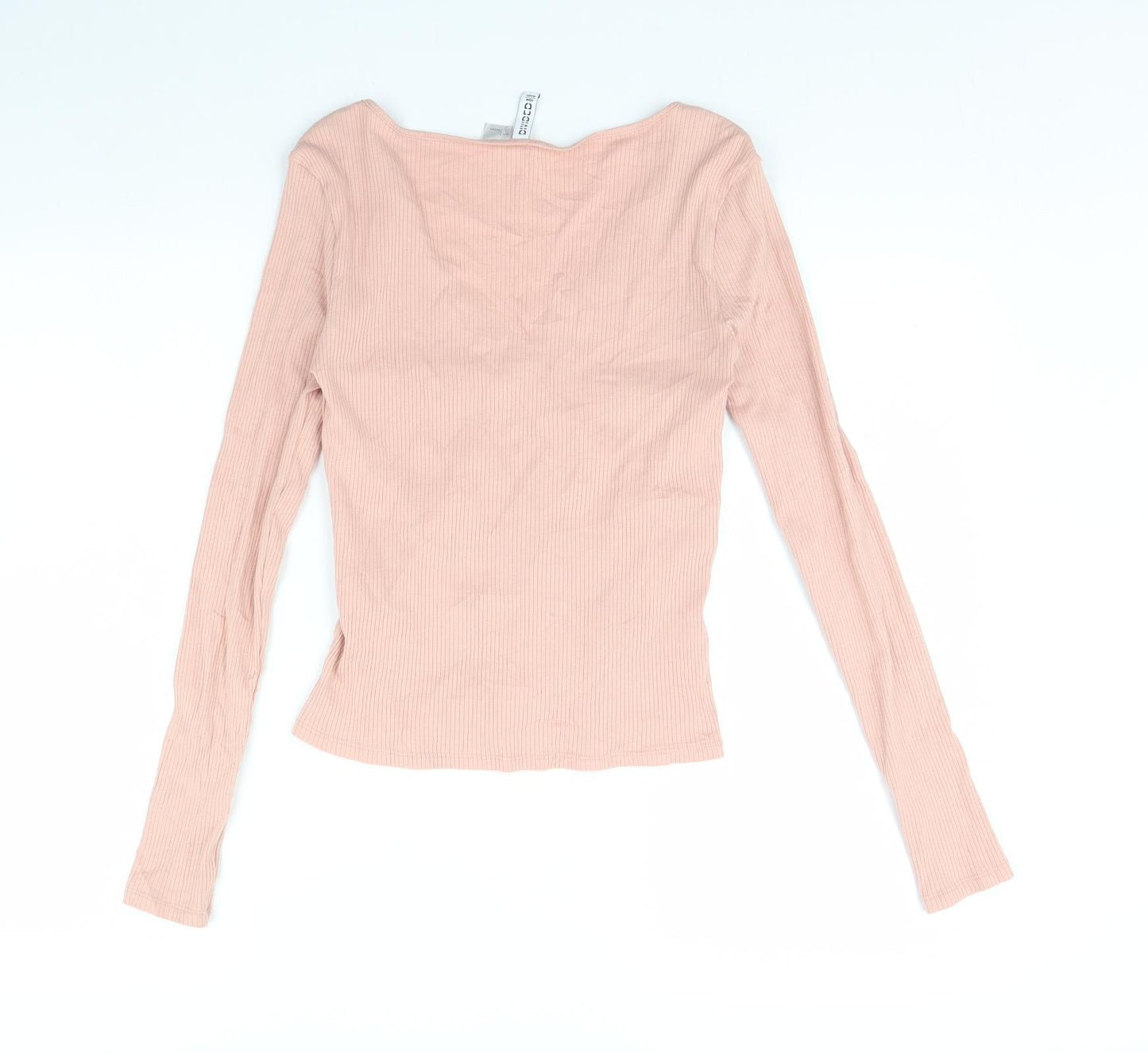 Divided Womens Pink   Basic Blouse Size L