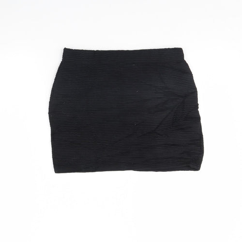Select Womens Black   Mini Skirt Size 10
