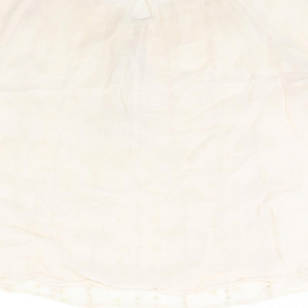 Monsoon Womens Beige   Basic Blouse Size 14