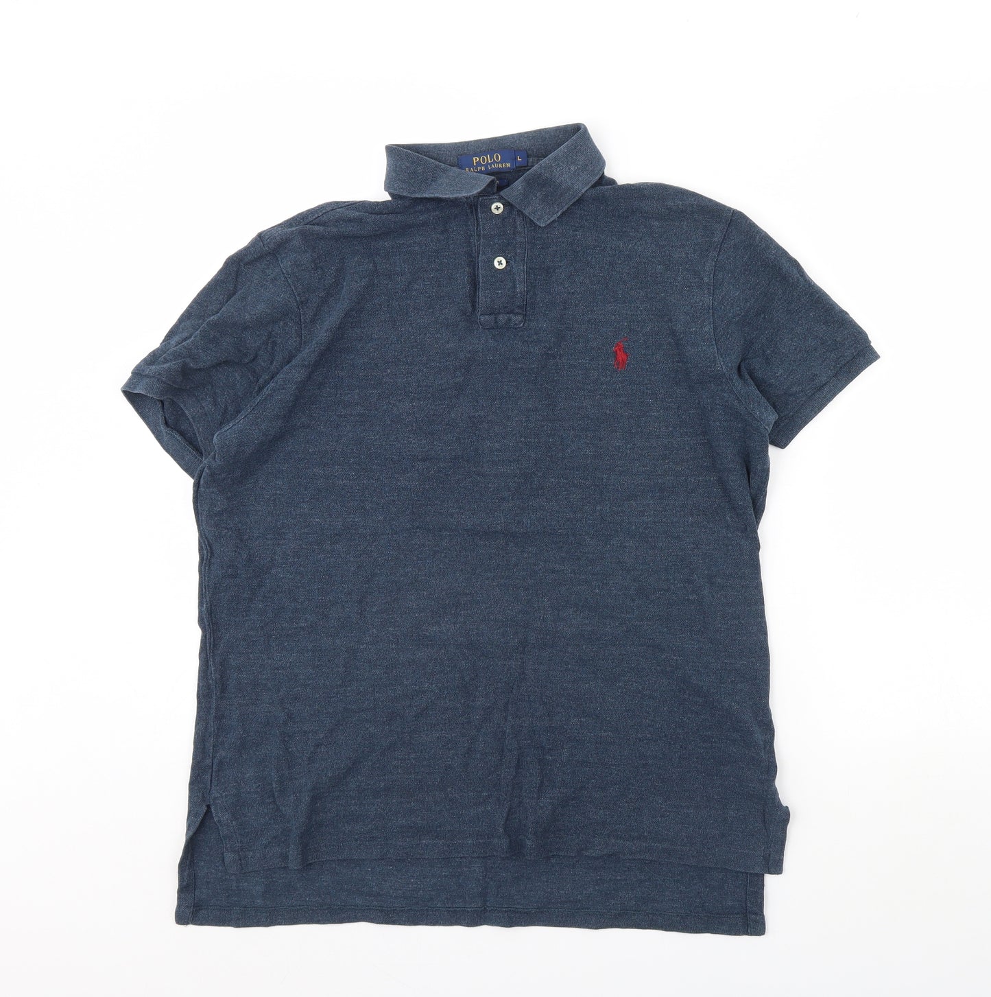 Ralph Lauren Mens Blue    Polo Size L