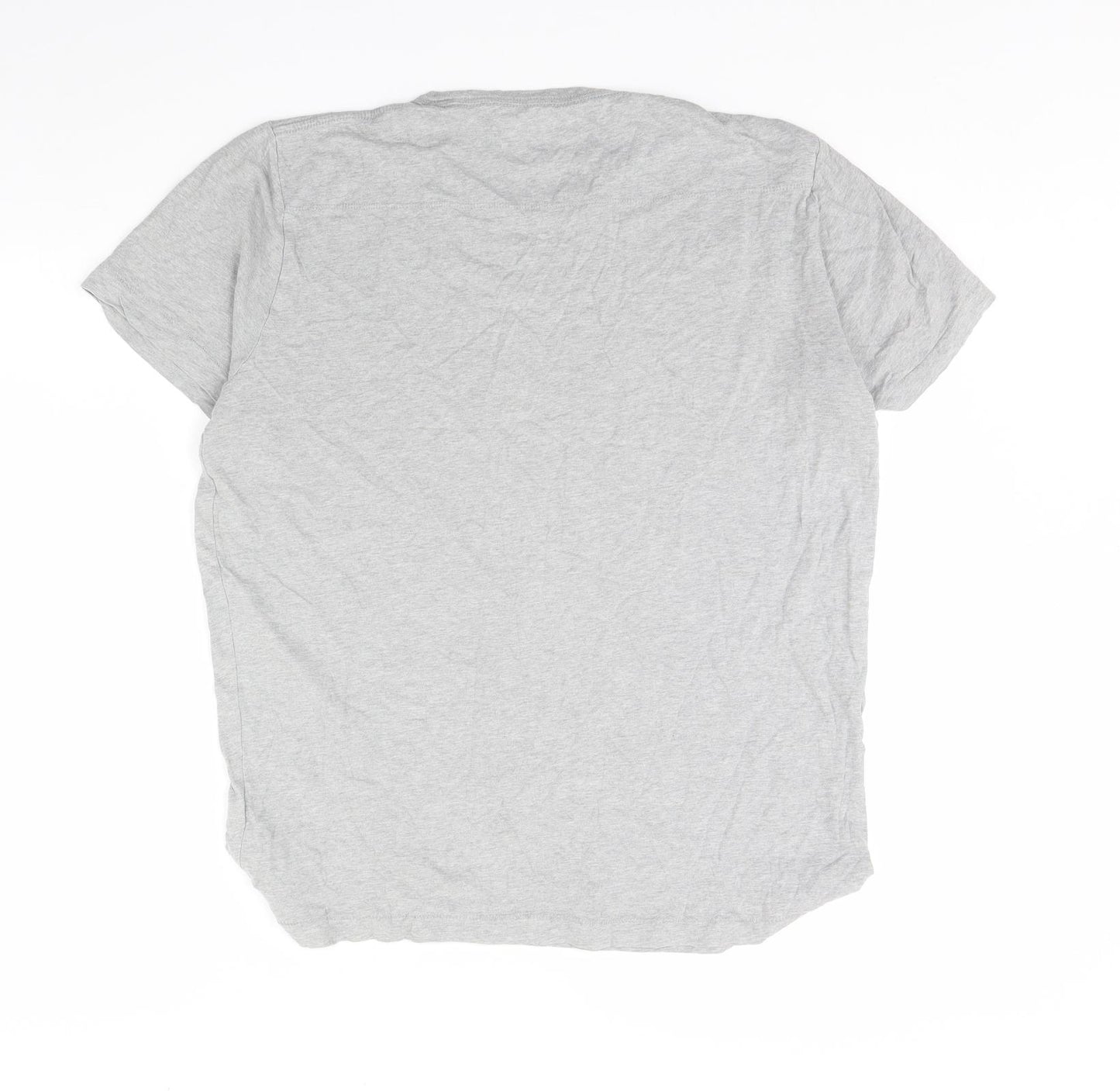 French Connection Mens Grey    T-Shirt Size L