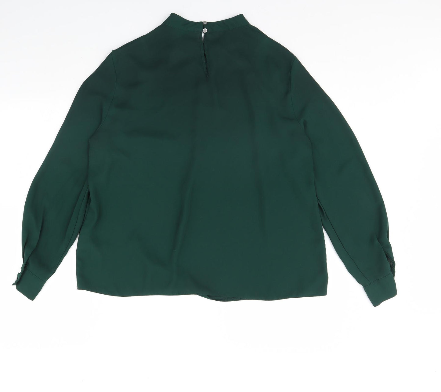 Dorothy Perkins Womens Green   Basic Blouse Size 16
