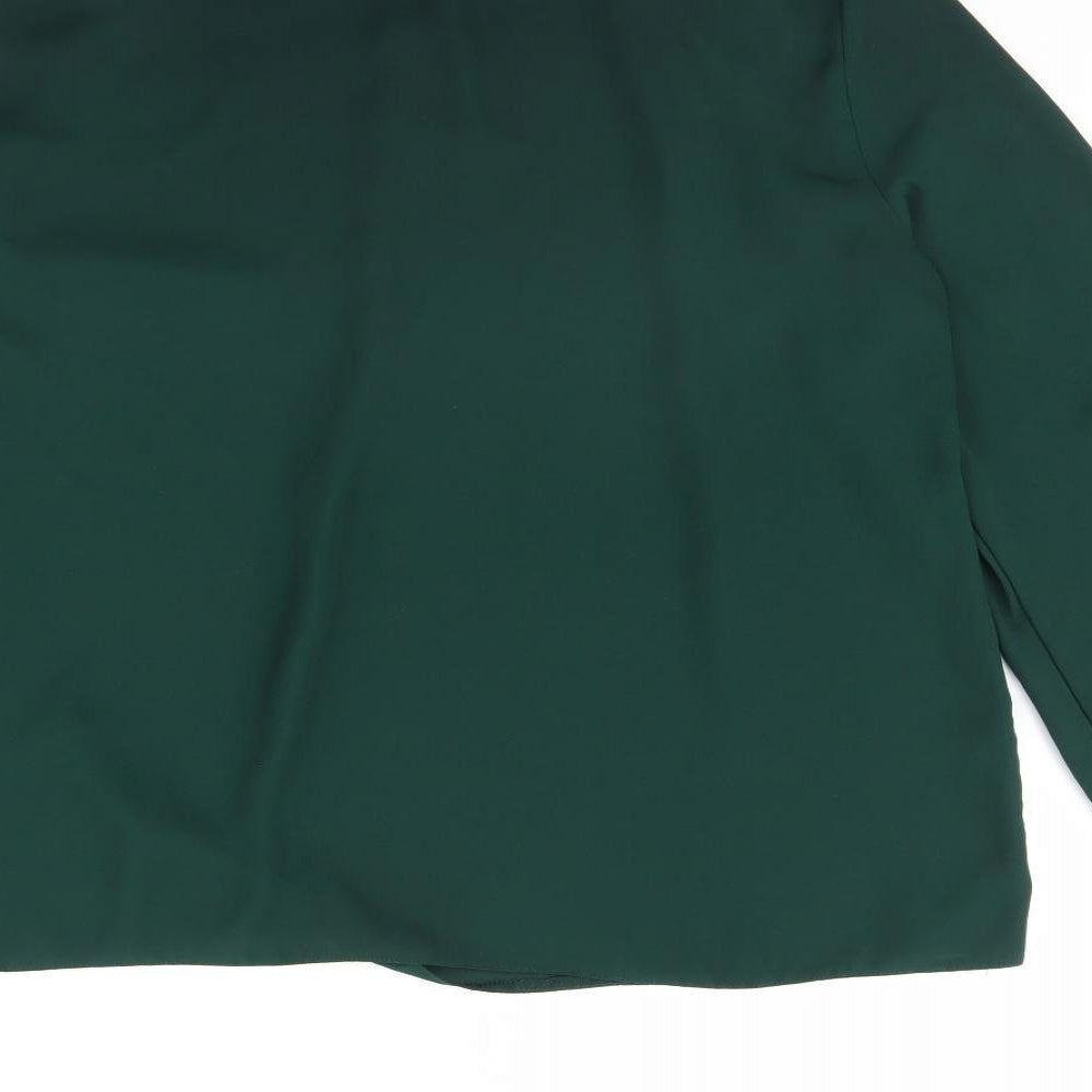 Dorothy Perkins Womens Green   Basic Blouse Size 16