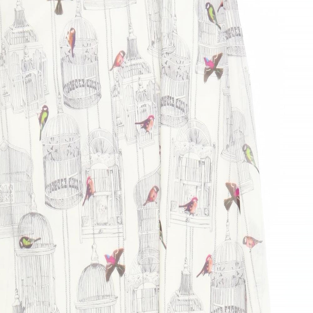 Ted Baker Womens Beige Animal Print  Maxi  Size S
