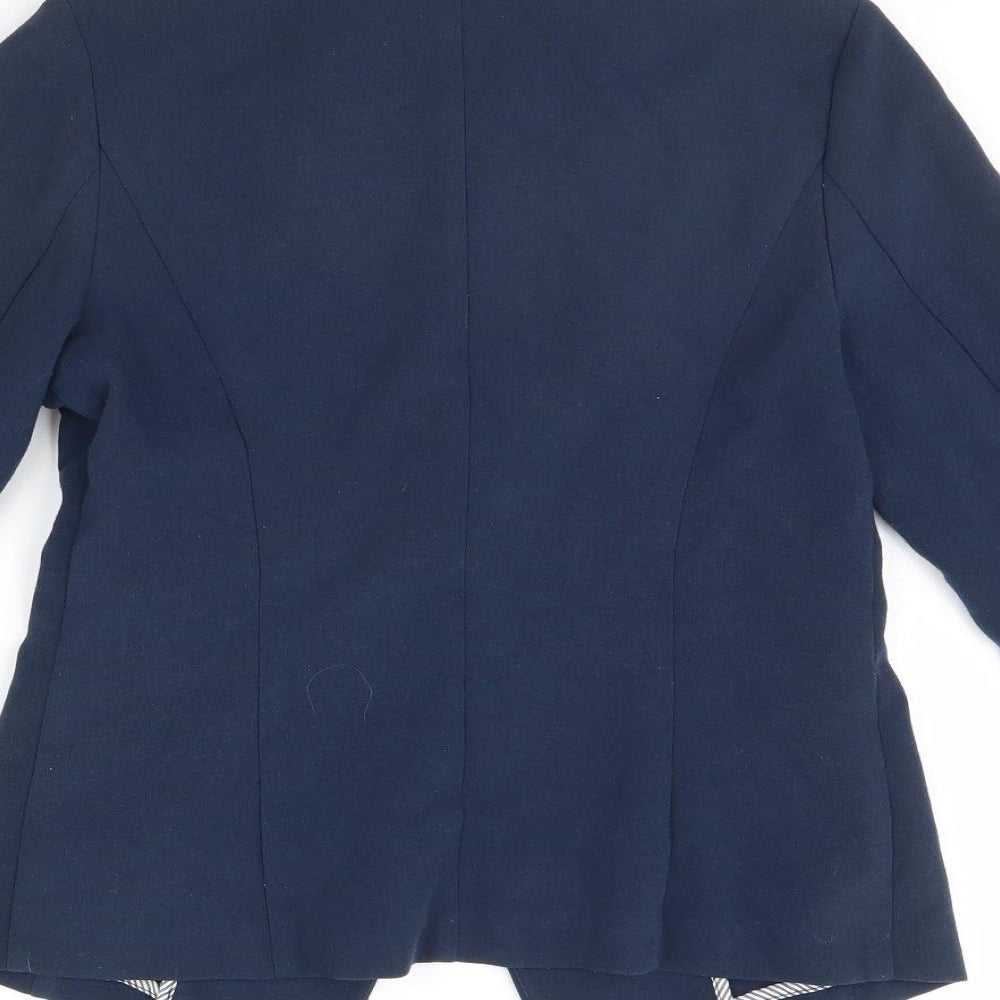 New Look Womens Blue   Jacket  Size 10