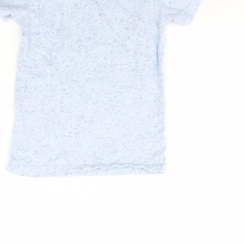 H&M Boys Blue   Basic T-Shirt Size 4 Years  - Shark