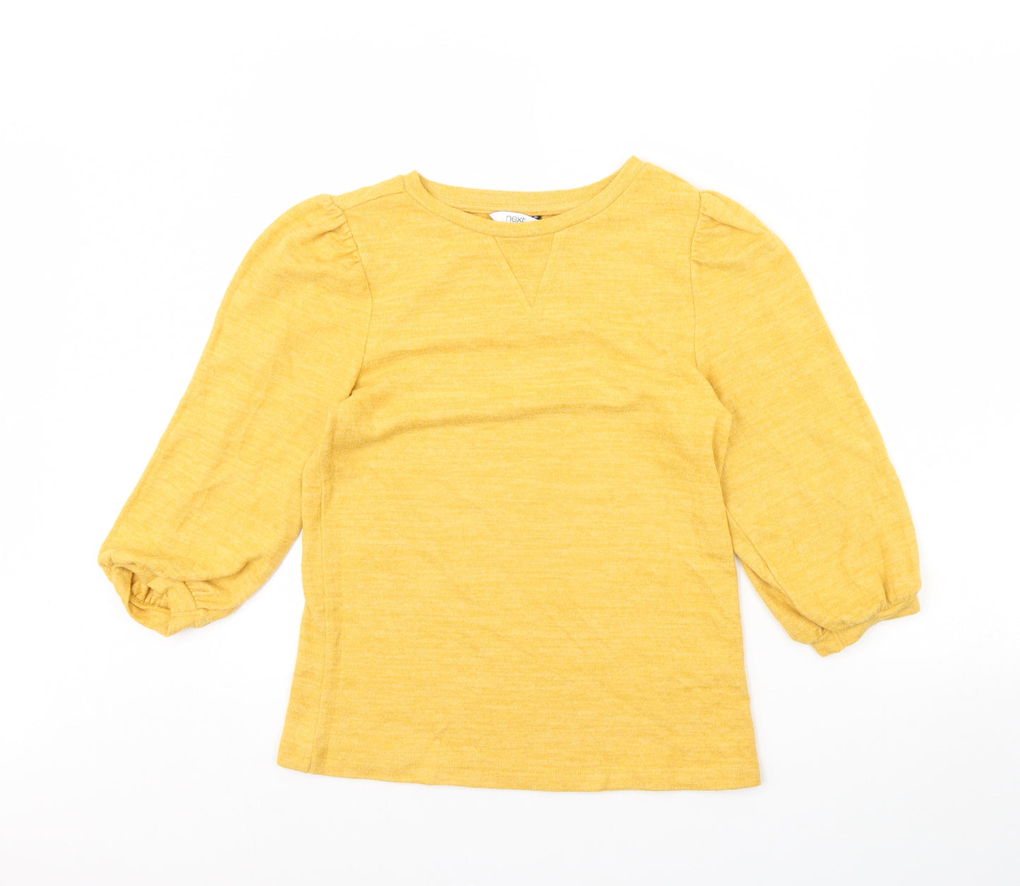 NEXT Womens Yellow   Pullover Jumper Size 10