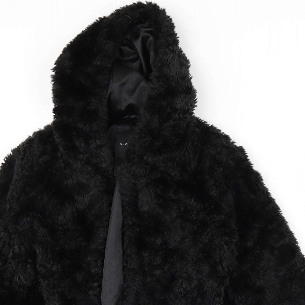 New Look Womens Black   Jacket Coat Size 10