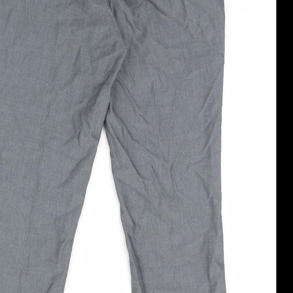 Burton Mens Grey   Dress Pants Trousers Size 36 L30 in