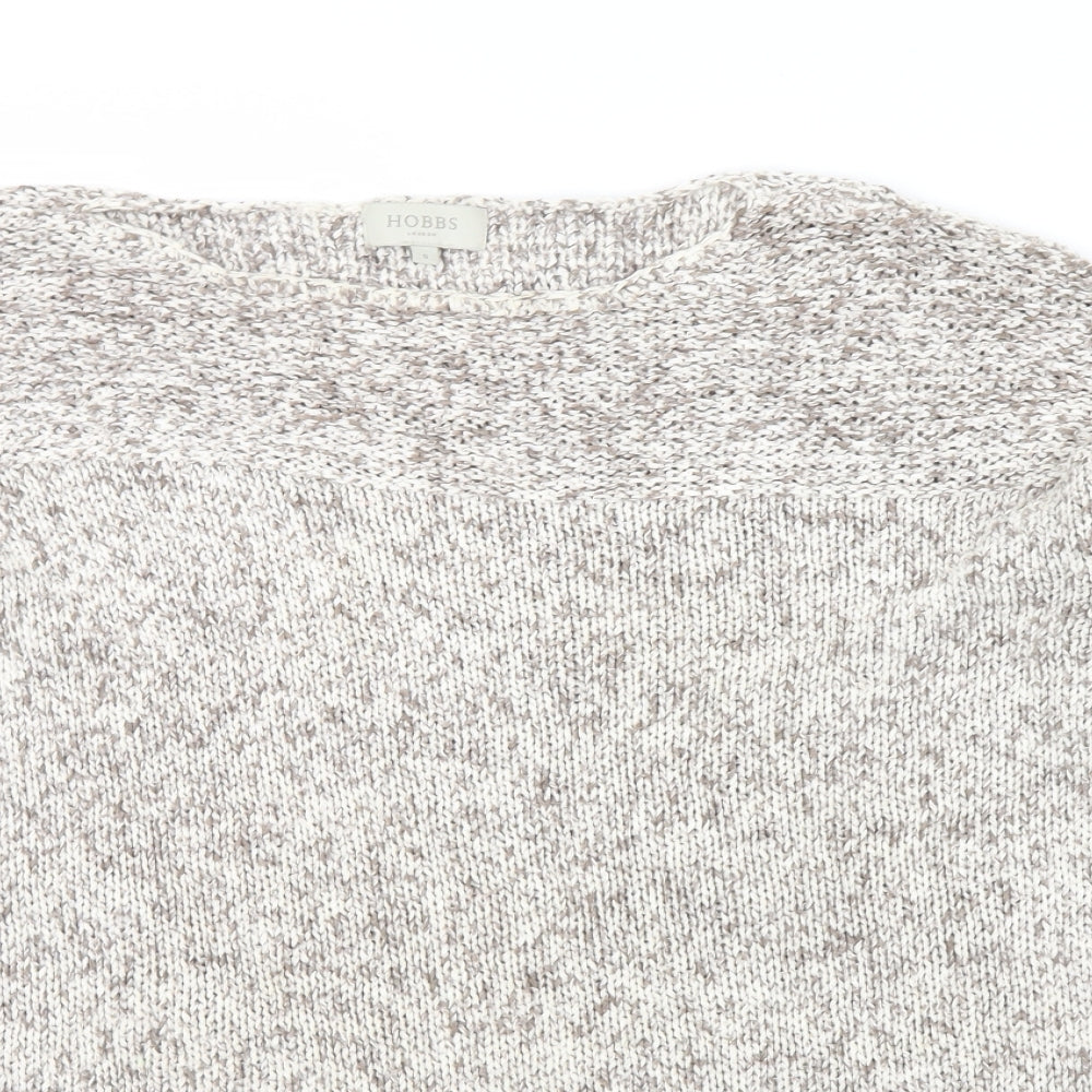 Hobbs Womens Beige   Pullover Jumper Size S