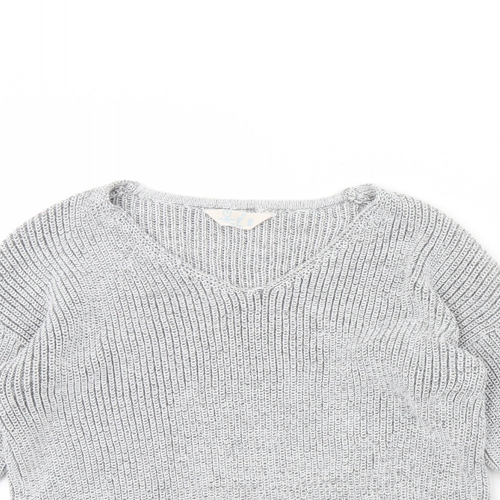 Primark Womens Grey   Pullover Jumper Size L