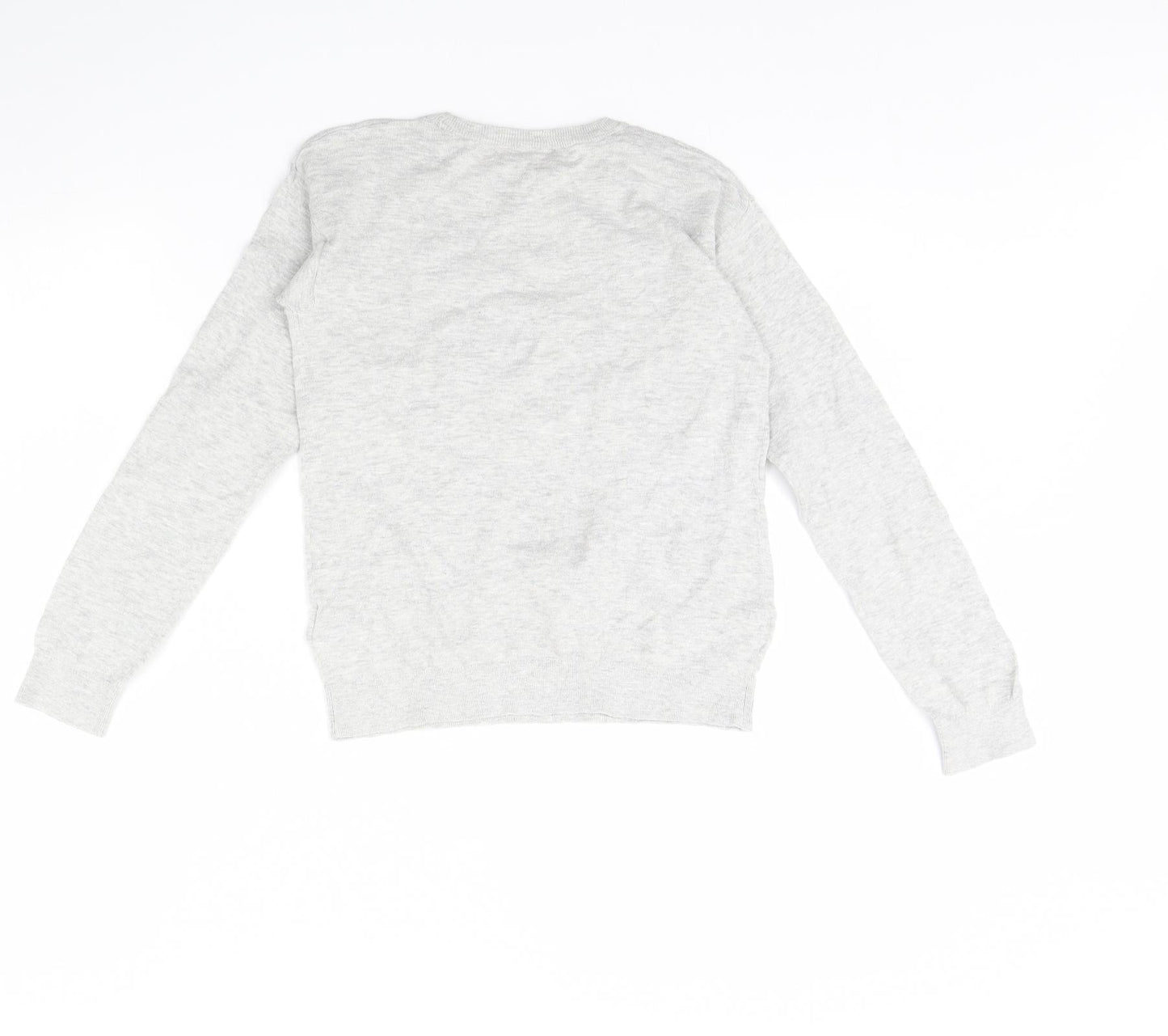 Crewcuts Girls Grey   Pullover Jumper Size 12 Years  - Cat