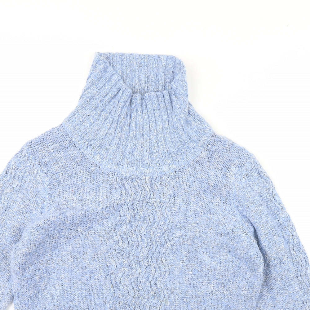 BM collection Womens Blue   Pullover Jumper Size M