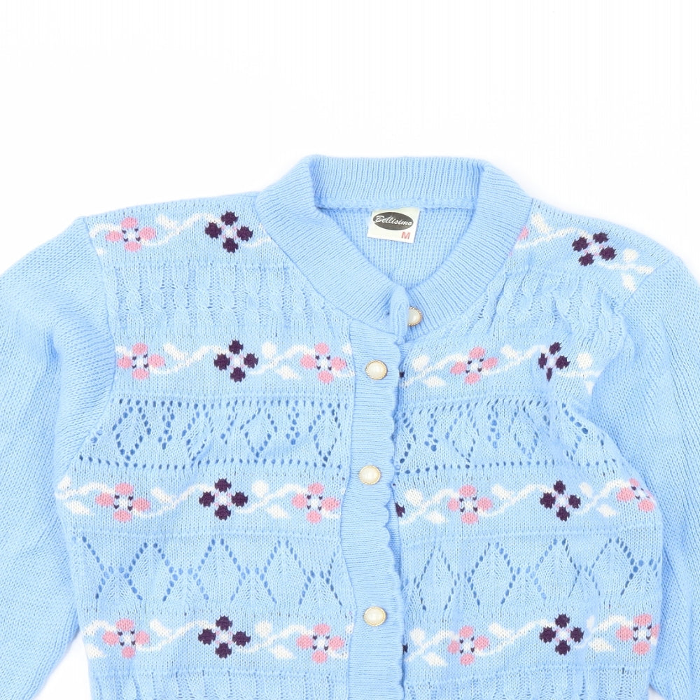 Bellissima Womens Blue   Jacket  Size M