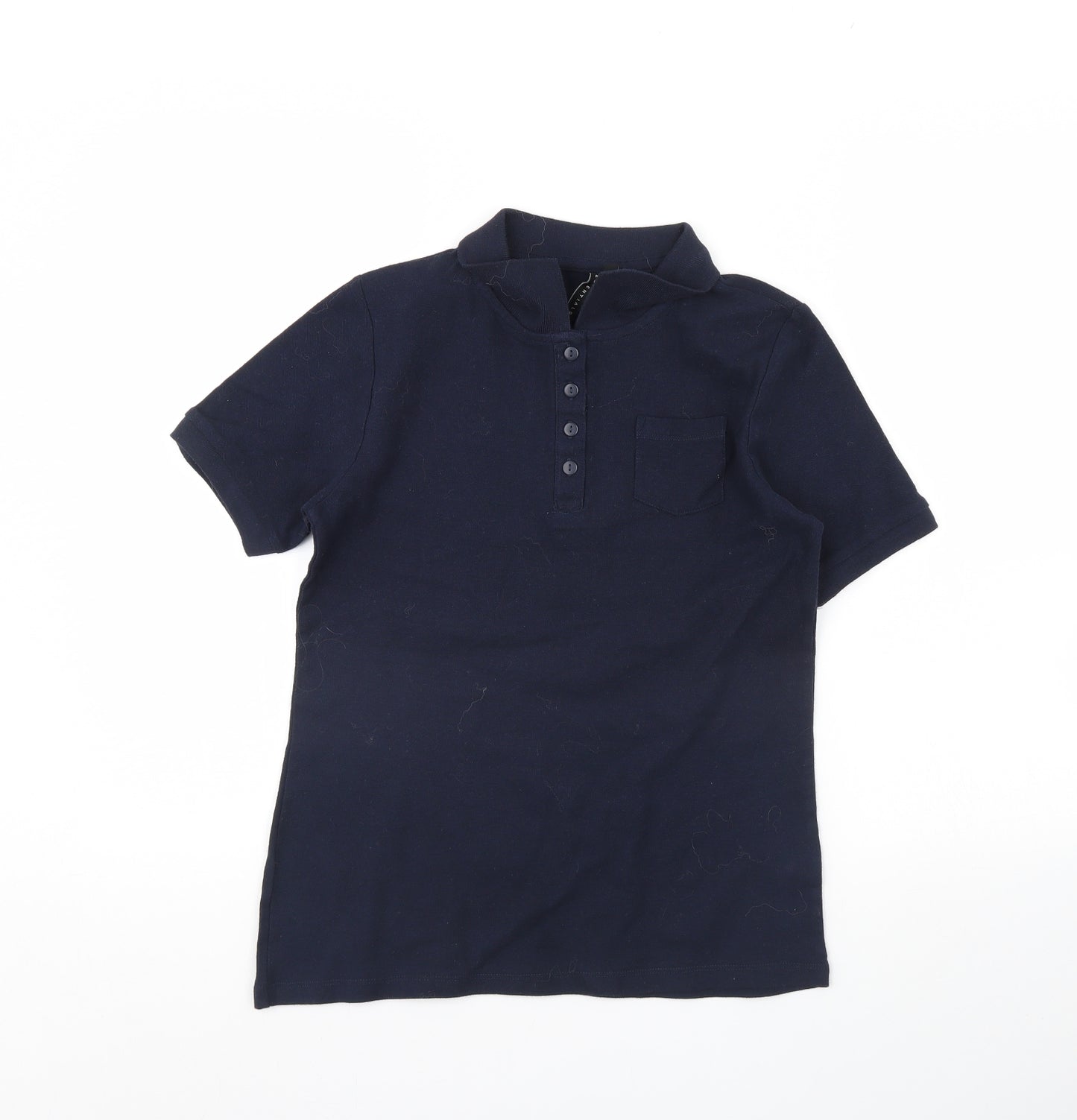 Essentials Boys Blue   Basic Polo Size 8 Years