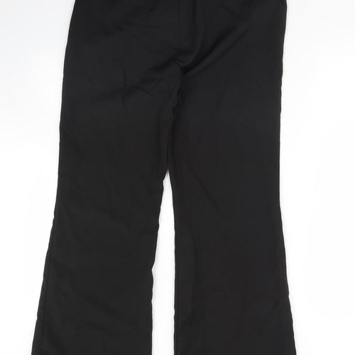 Preworn Womens Black   Dress Pants Trousers Size L L31 in