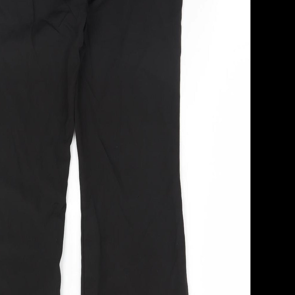 Preworn Womens Black   Dress Pants Trousers Size L L31 in