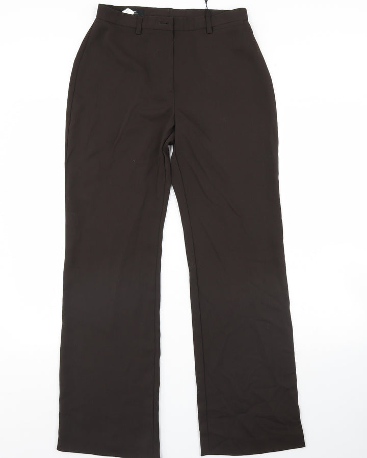 Bianca Womens Brown Trousers Size 30 L32 in