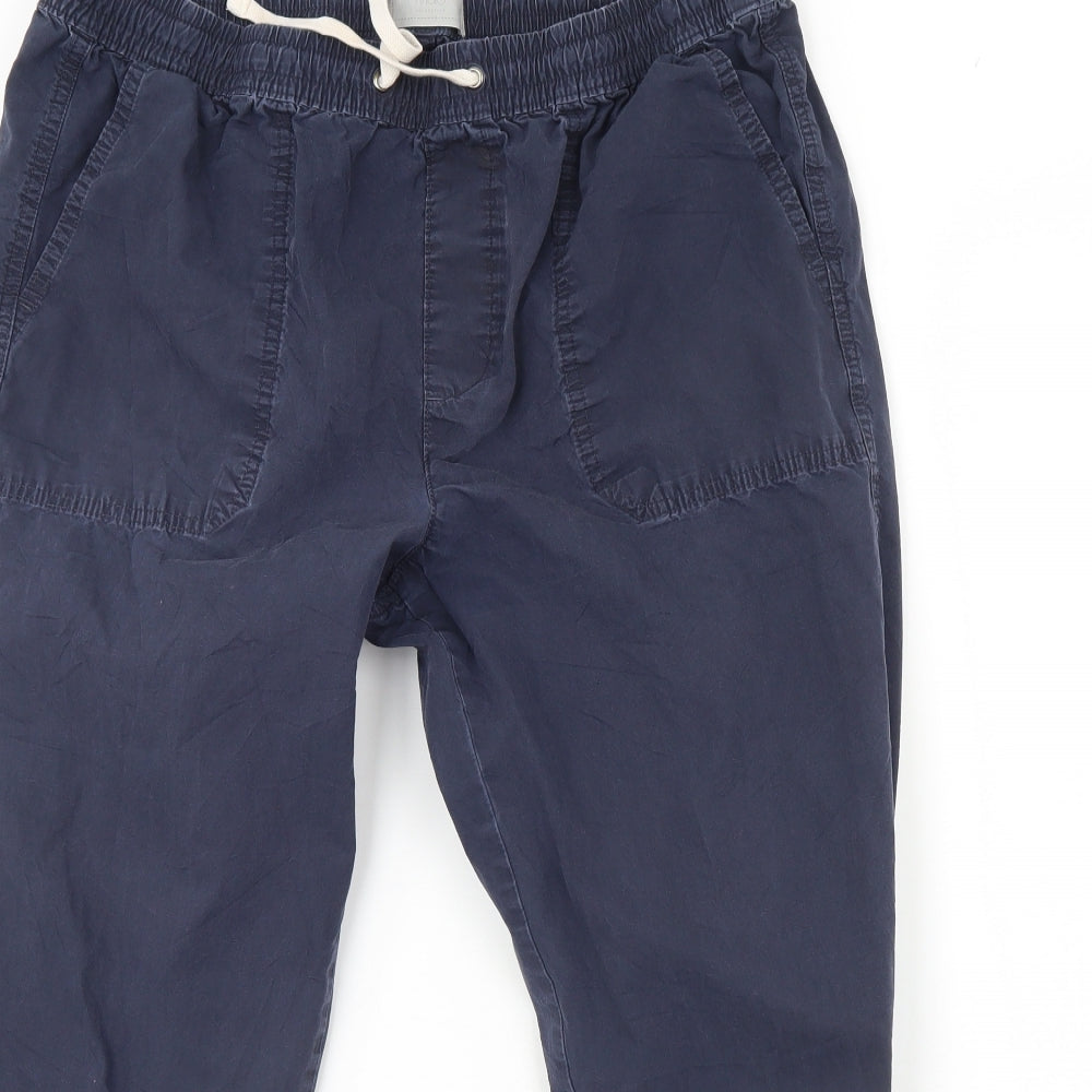 m&s Mens Blue   Trousers  Size 36 L28 in