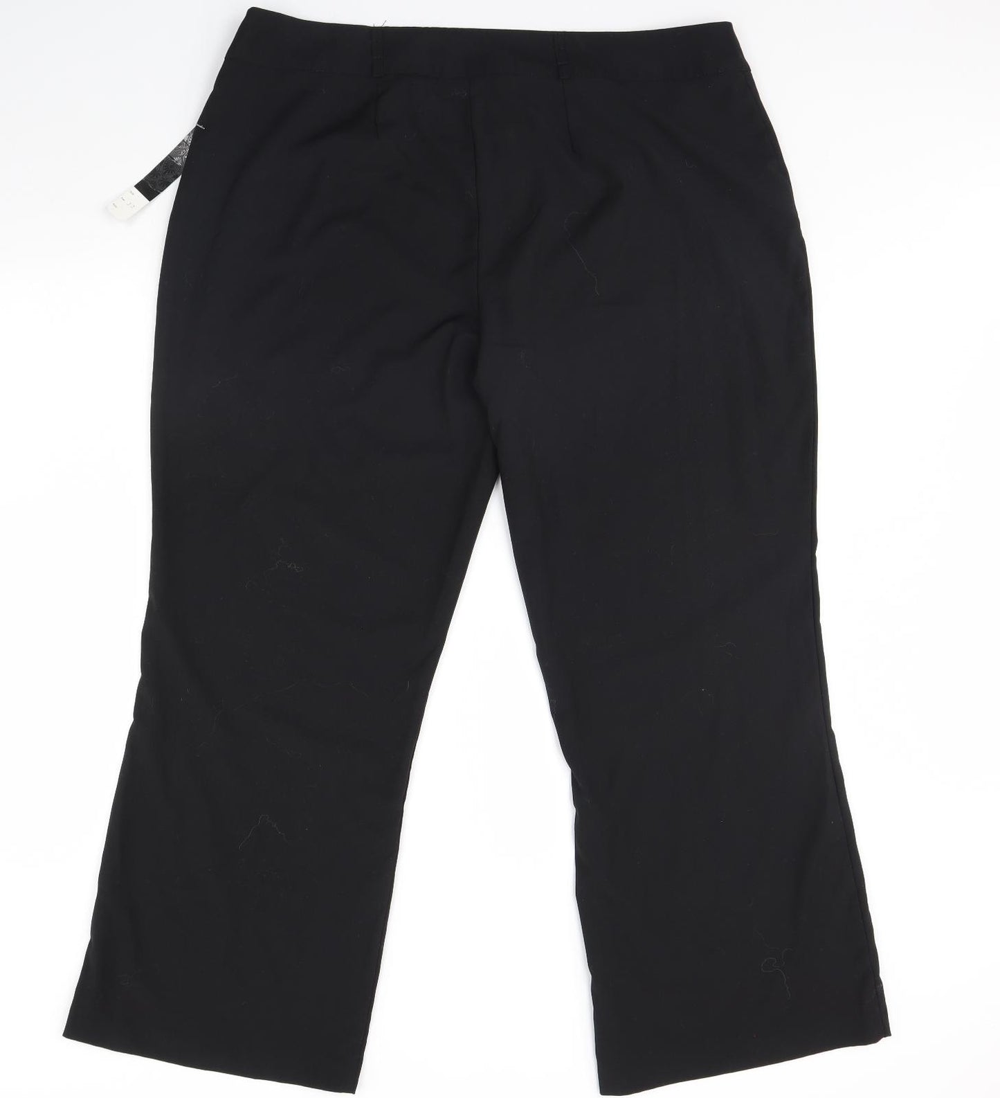 Vital Womens Black   Trousers  Size 22 L30 in