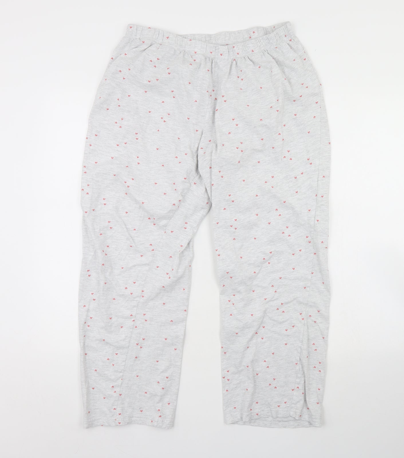 F&F Womens Grey Polka Dot  Cami Pyjama Pants Size 16