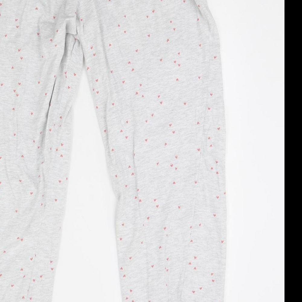 F&F Womens Grey Polka Dot  Cami Pyjama Pants Size 16