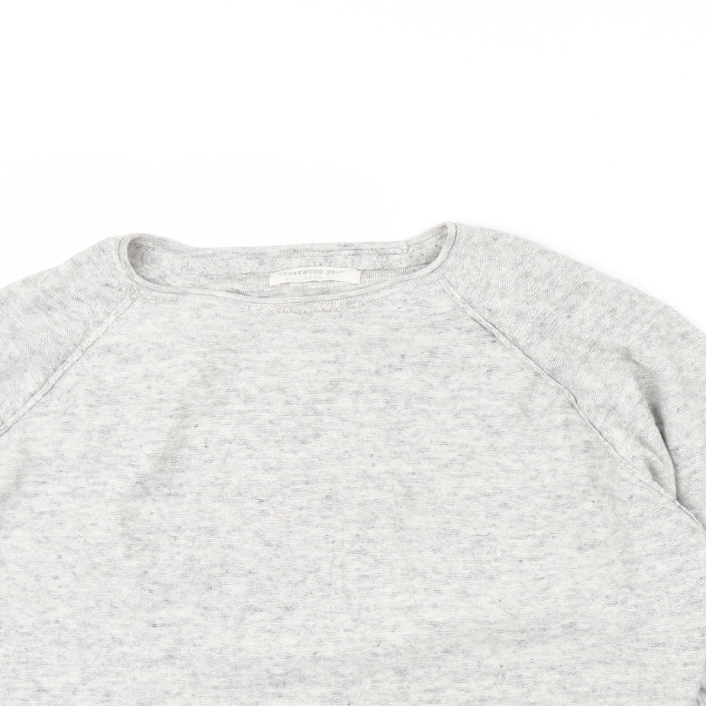 Cedar Wood State Mens Grey   Pullover Jumper Size L
