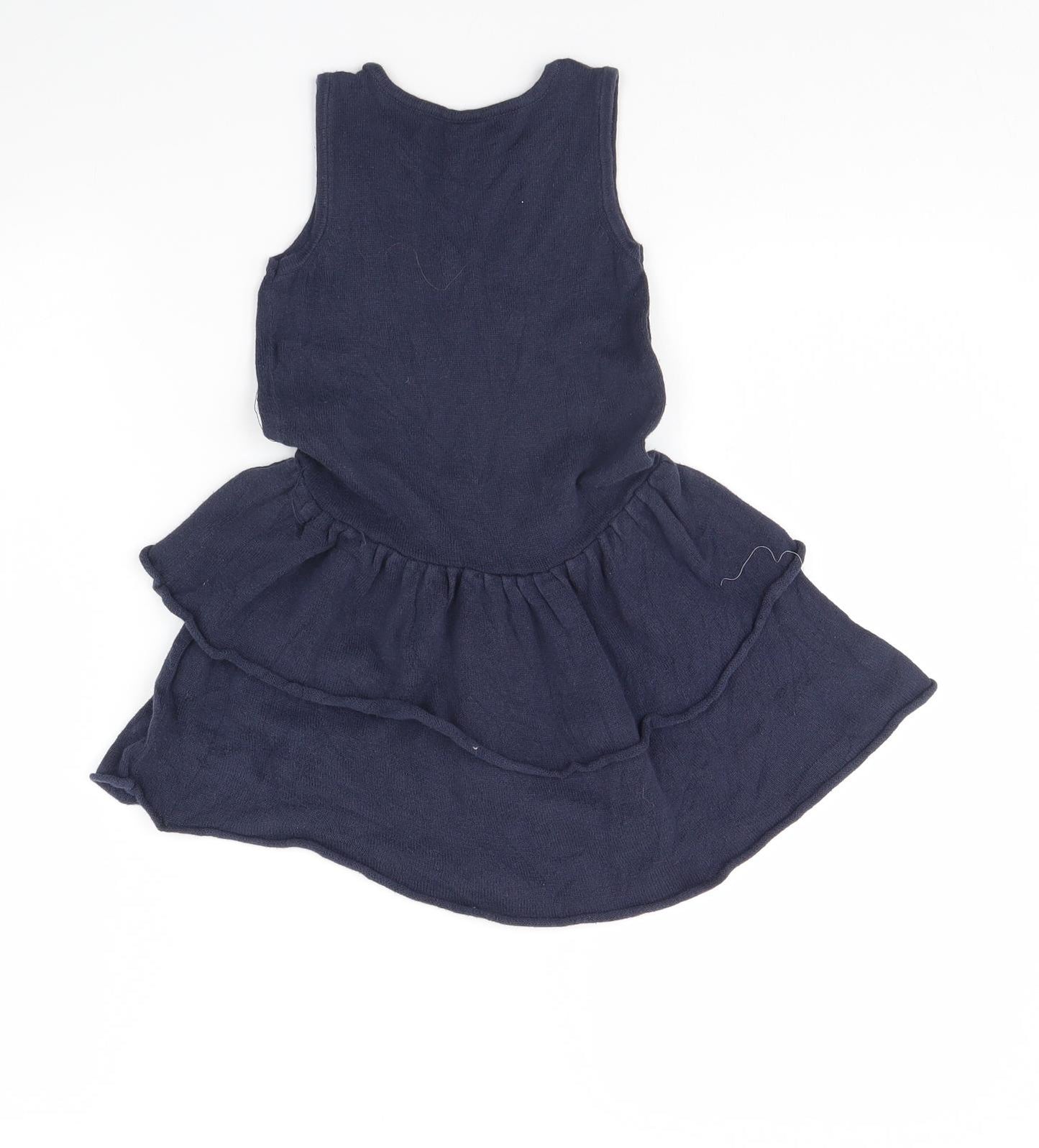 Cotton On Kids Girls Blue   Jumper Dress  Size 4 Years