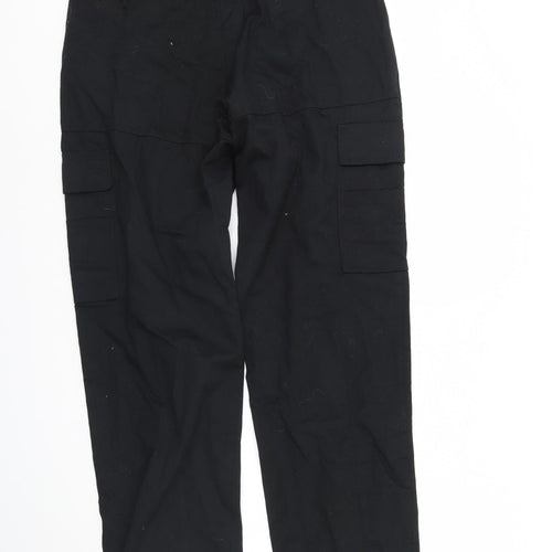 Dimensions Mens Black   Cargo Trousers Size XL L34 in