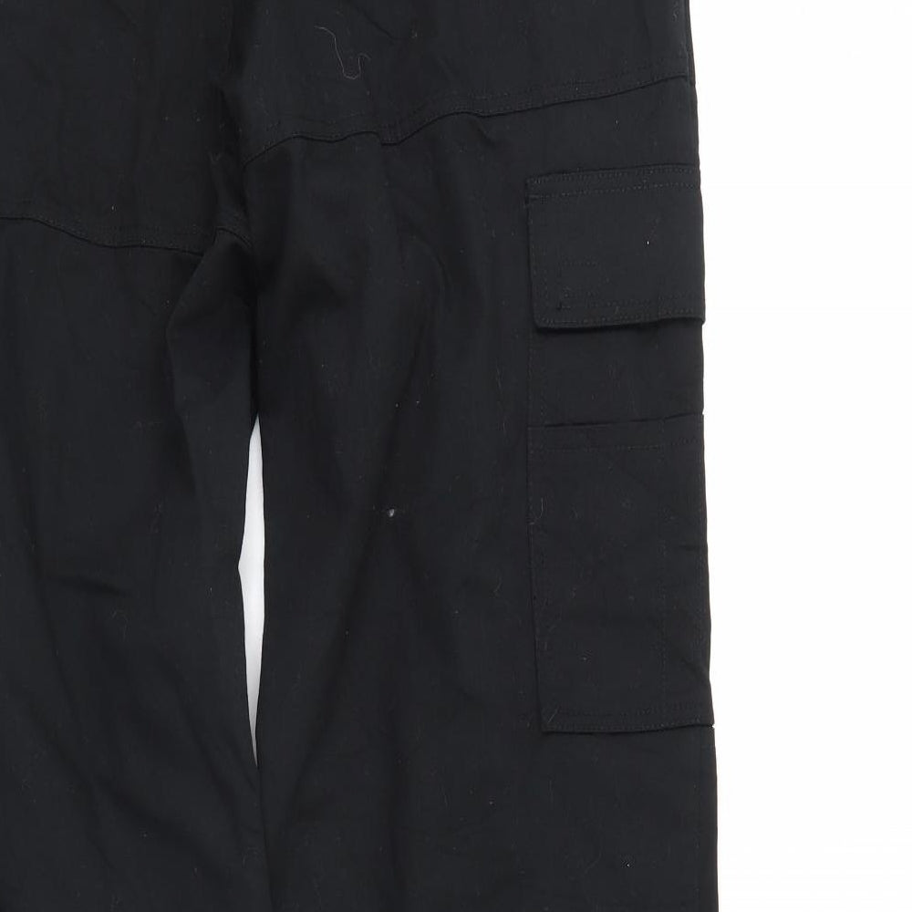 Dimensions Mens Black   Cargo Trousers Size XL L34 in