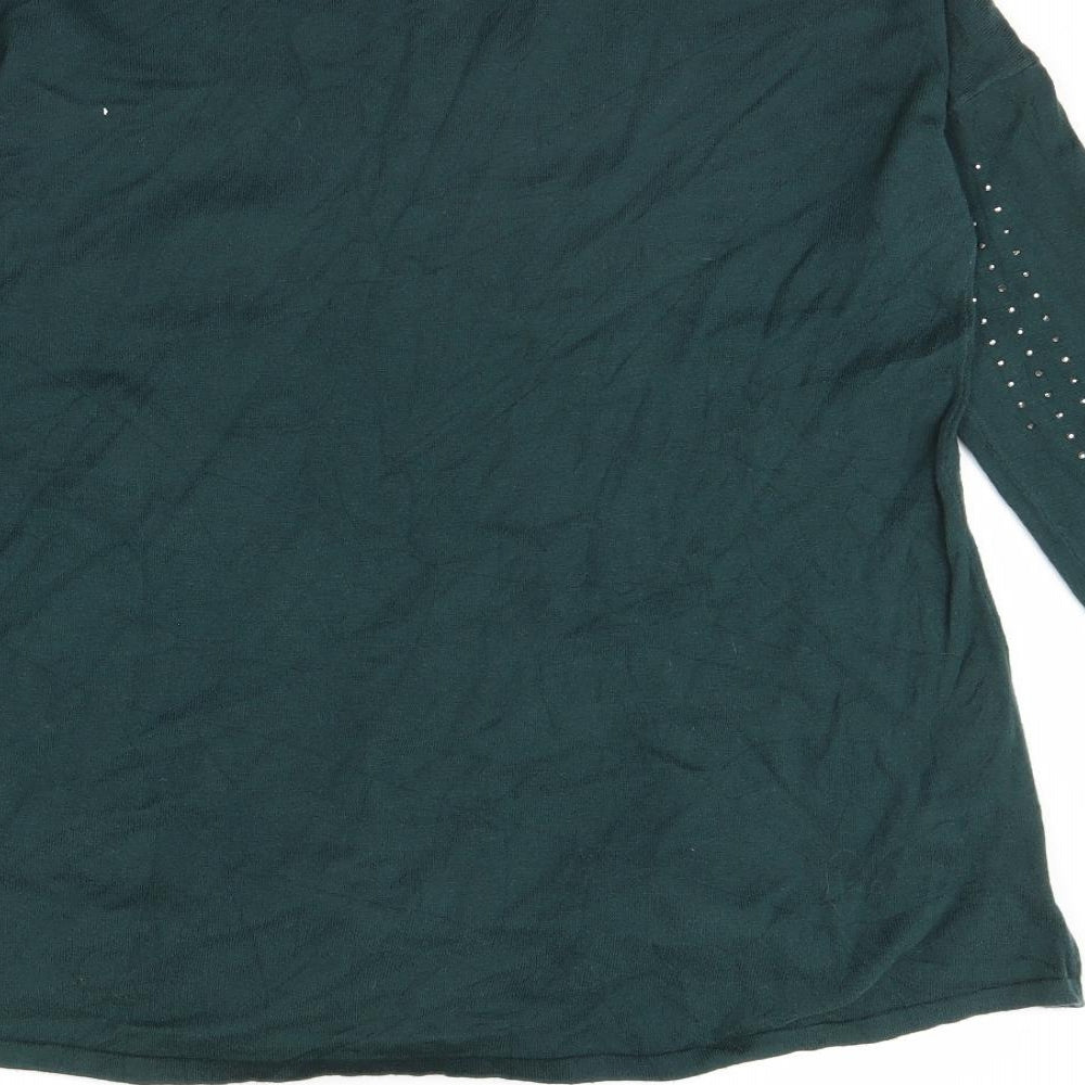 NEXT Womens Green   Pullover Jumper Size 12