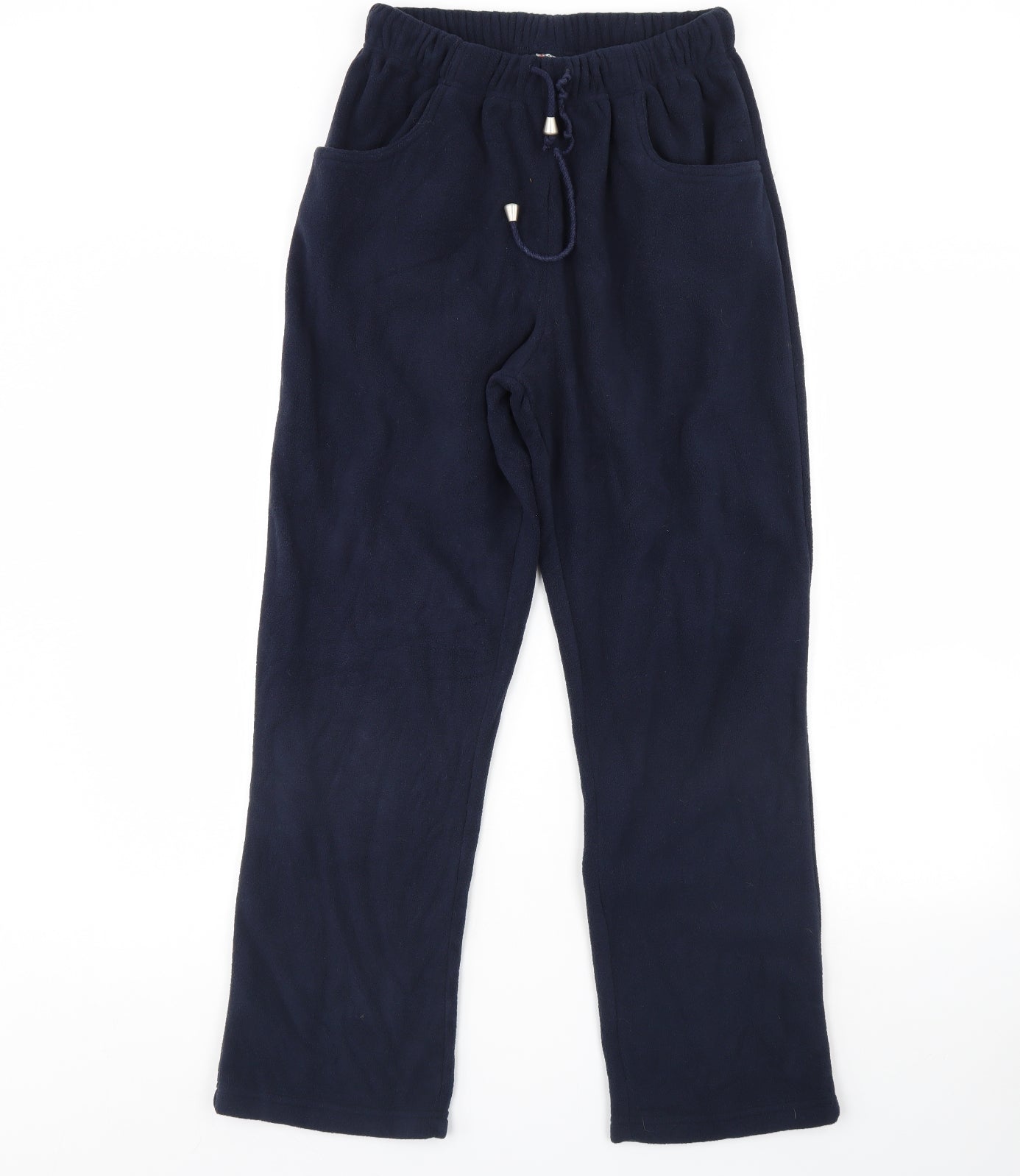 Damart Womens Blue  Fleece Jogger Trousers Size 10 L29 in