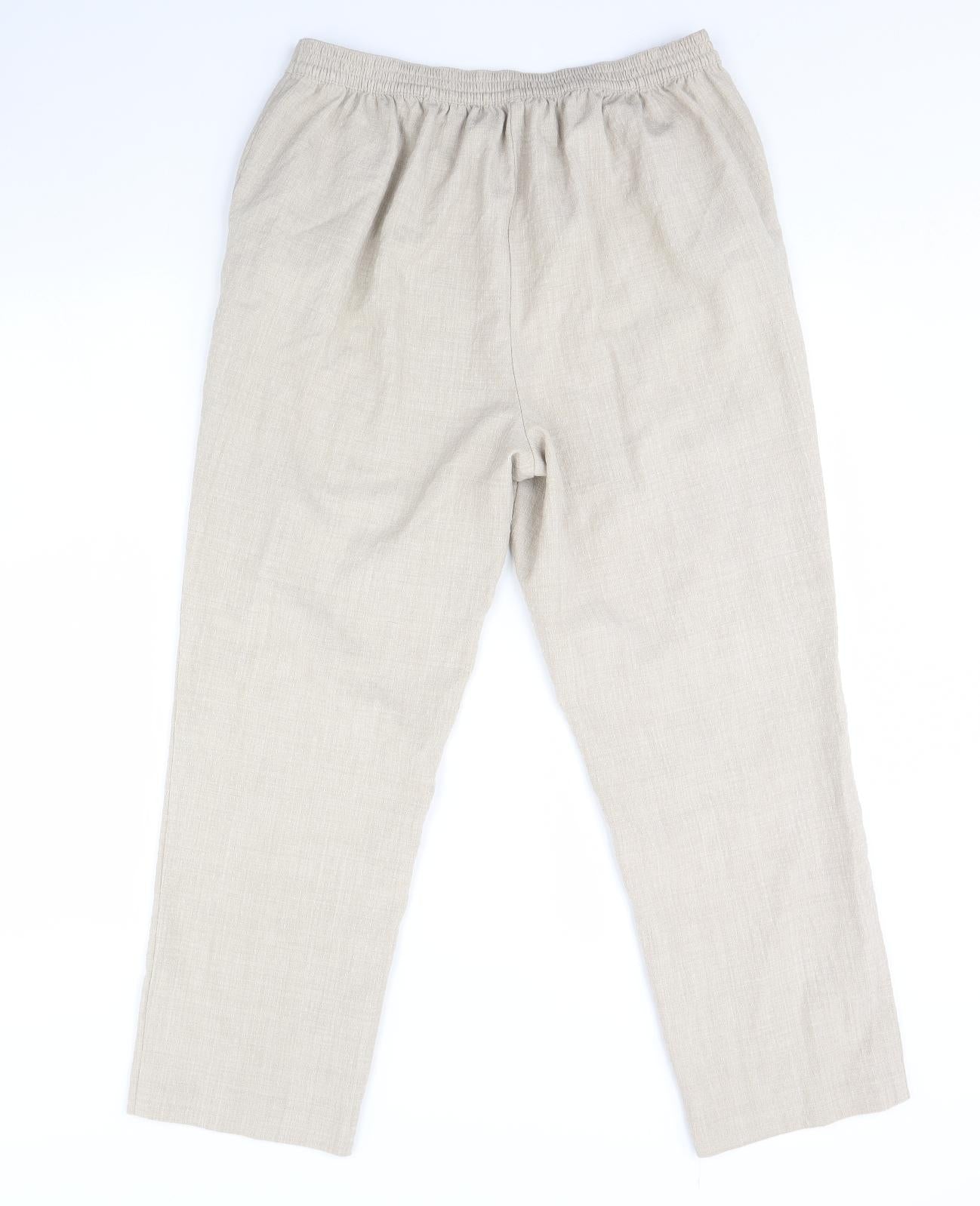 Honour Millburn Womens Beige   Trousers  Size 16 L28 in