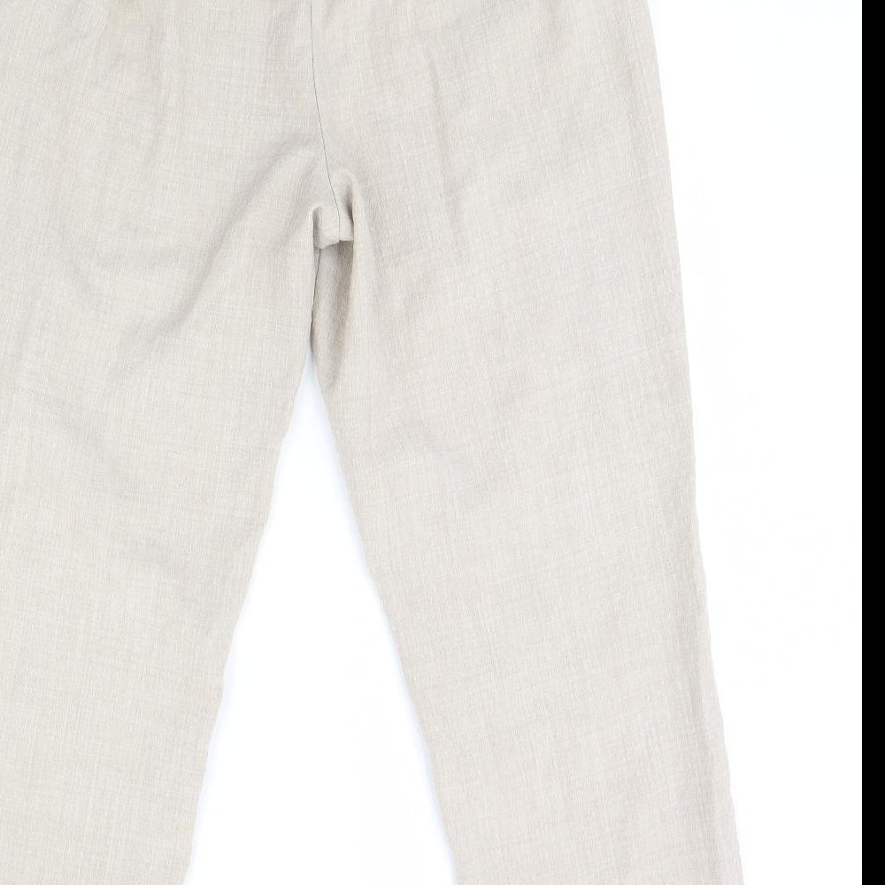Honour Millburn Womens Beige   Trousers  Size 16 L28 in