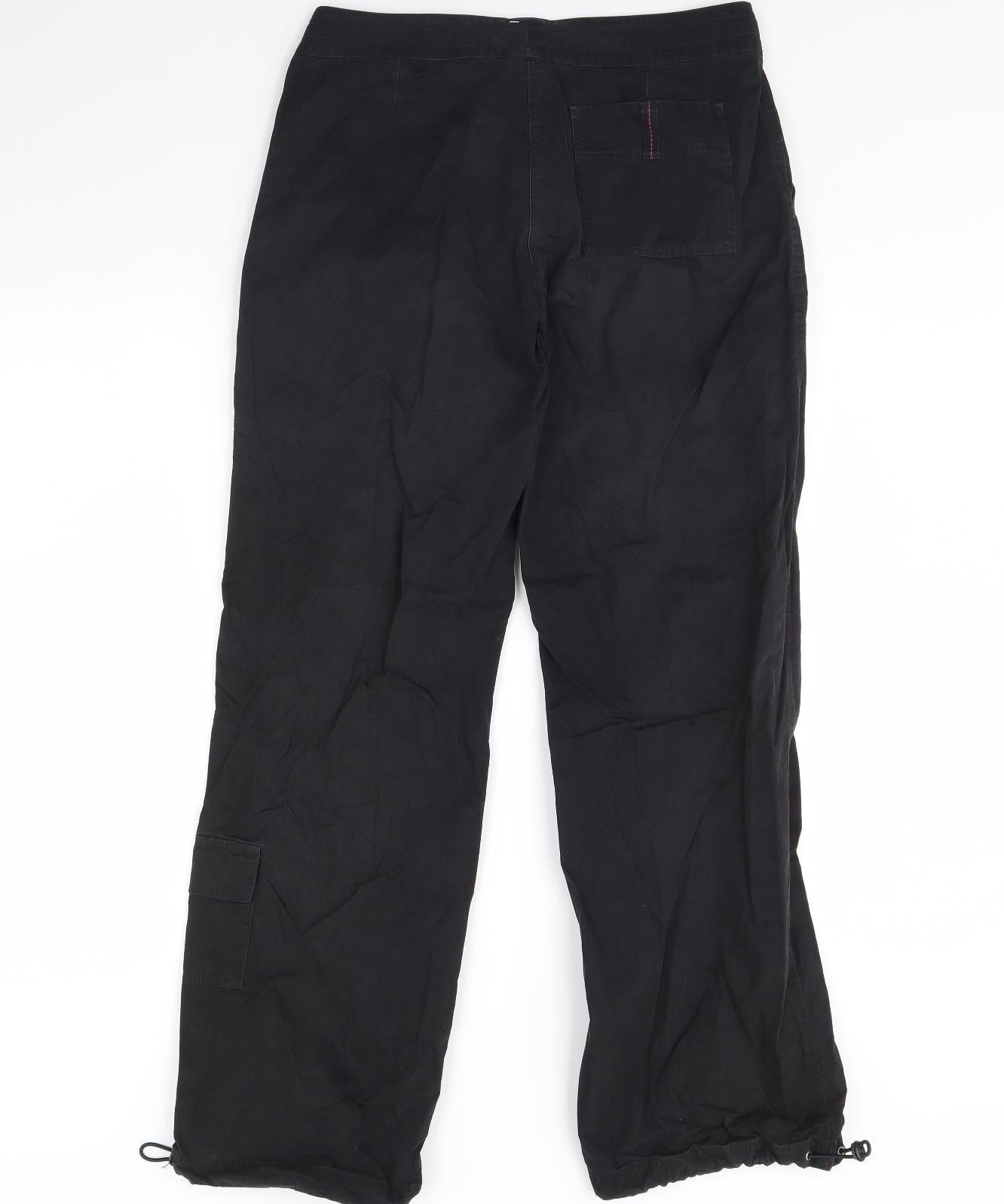 NEXT Womens Black   Trousers  Size 14 L32 in