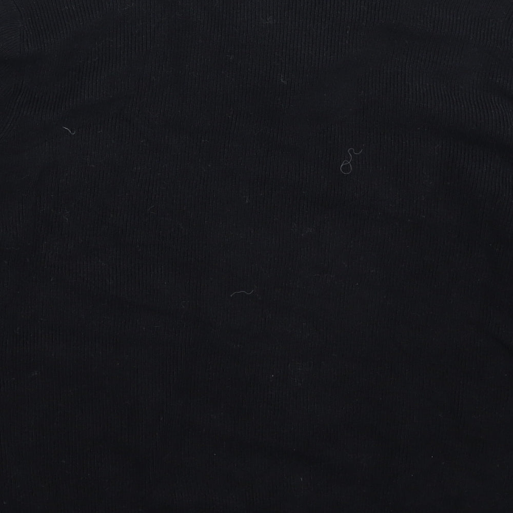 Marks and Spencer Womens Black  Knit Pullover Jumper Size 18