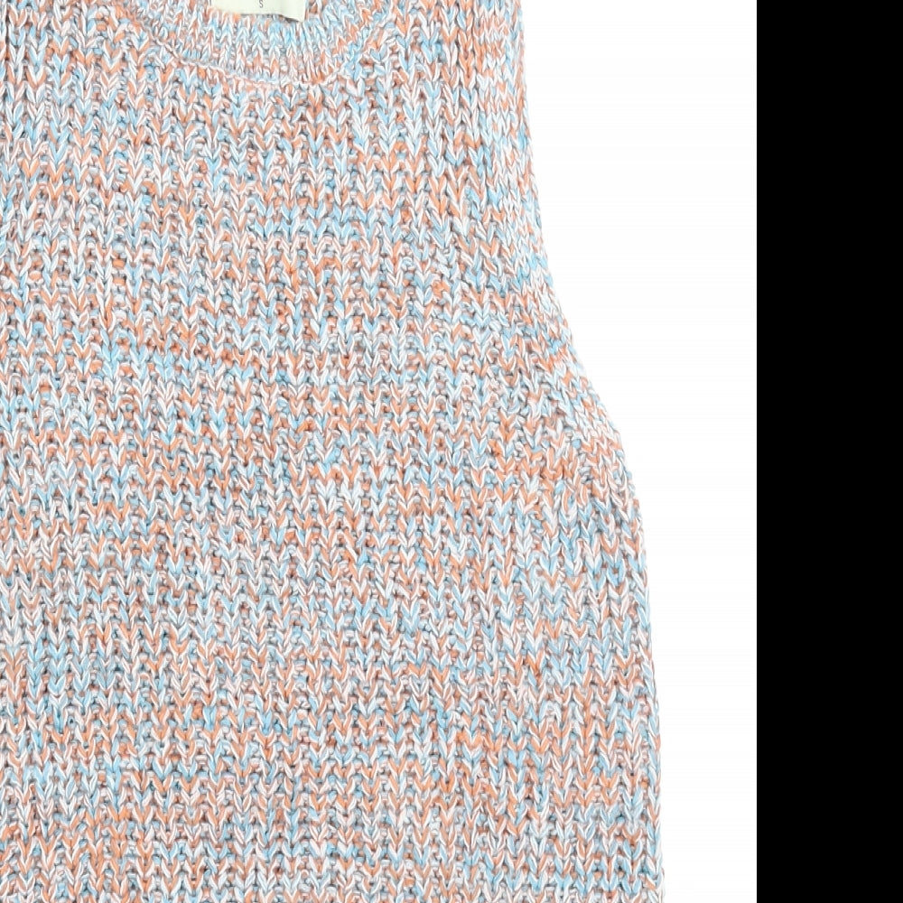 Papaya Womens Multicoloured  Knit Pullover Jumper Size S