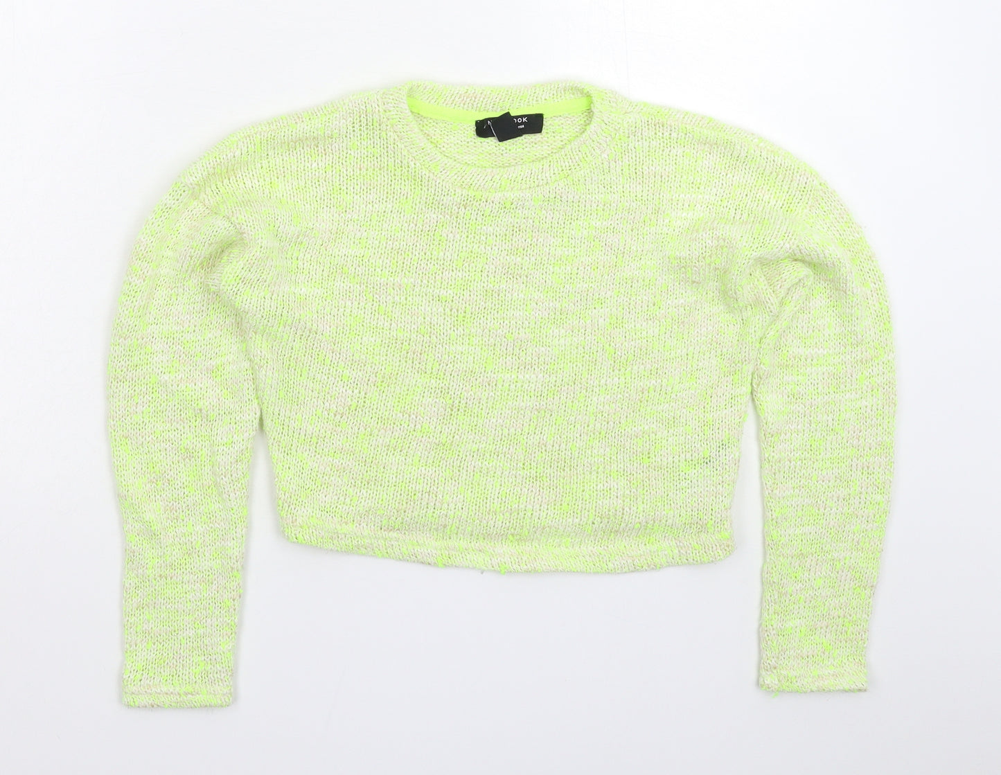 New Look Girls Green  Knit Pullover Jumper Size 12-13 Years