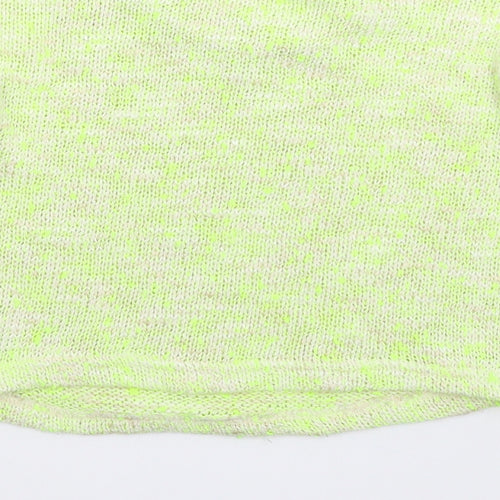 New Look Girls Green  Knit Pullover Jumper Size 12-13 Years